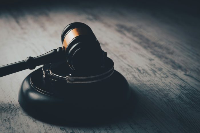 A judge's gavel signifying the passing of the Domestic Abuse Act 5 years ago